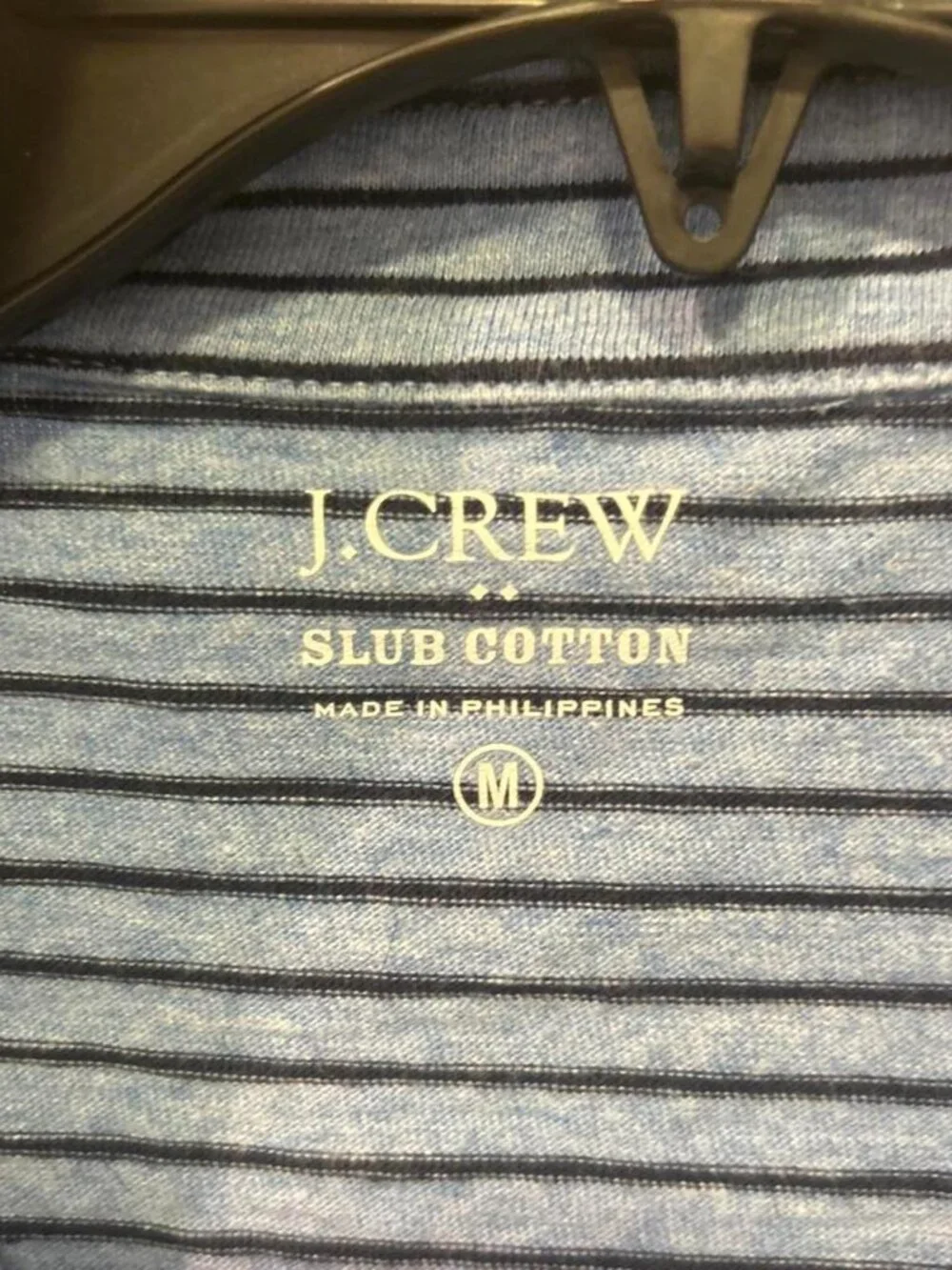 J.Crew Men's Blue Polo-shirt